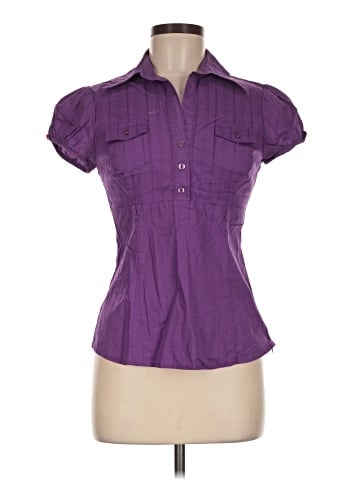 Iz Byer Short Sleeve Blouse (view 1)