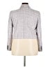 J.Crew 100% Wool Checkered-gingham Gray Wool Blazer Size 18 - photo 2