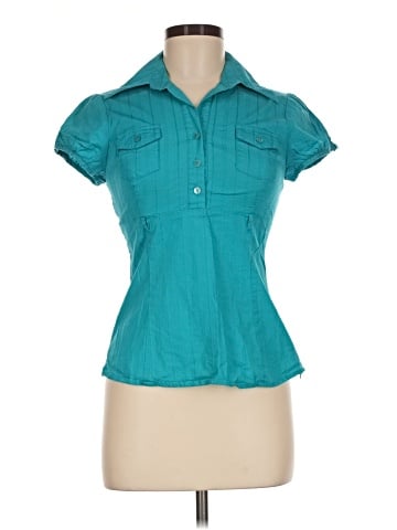 Iz Byer Short Sleeve Blouse (view 1)