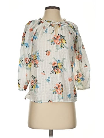 Ann Taylor LOFT 3/4 Sleeve Blouse (view 1)