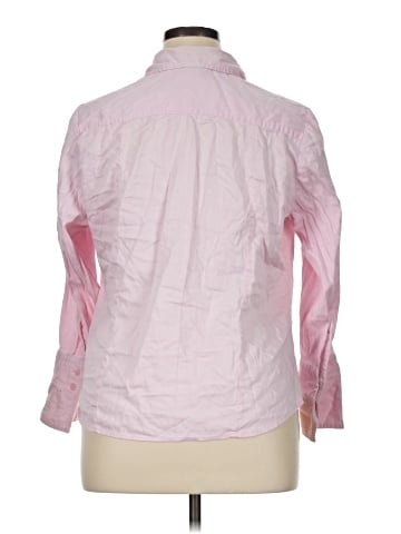Lane Bryant Long Sleeve Button-Down Shirt (view 2)