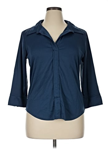 Kathy Ireland 3/4 Sleeve Blouse (view 1)