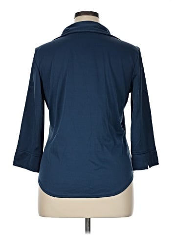 Kathy Ireland 3/4 Sleeve Blouse (view 2)