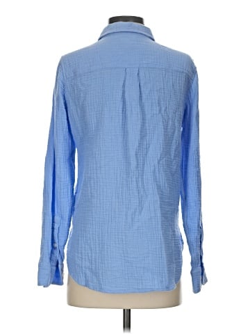 J.Crew Factory Store Long Sleeve Button-Down Shirt (view 2)