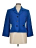 Calvin Klein 100% Polyester Blue Blazer Size 8 - photo 1