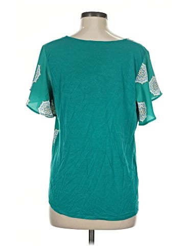 Ann Taylor LOFT Outlet Short Sleeve T-Shirt (view 2)