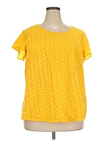 Lane Bryant Short Sleeve Blouse (view 1)