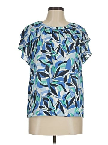 Ann Taylor LOFT Outlet Short Sleeve Blouse (view 1)