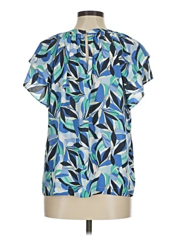Ann Taylor LOFT Outlet Short Sleeve Blouse (view 2)