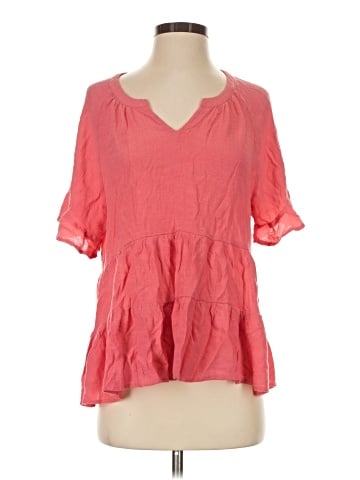 Umgee Short Sleeve Blouse (view 1)