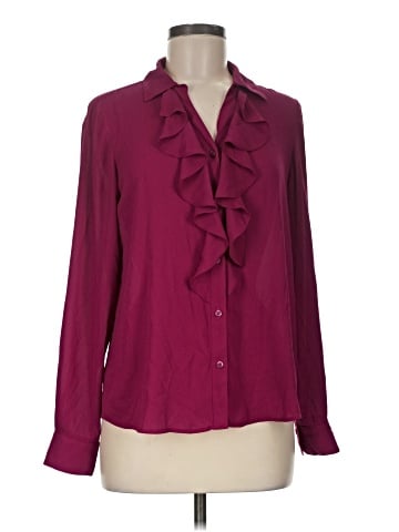 Calvin Klein Long Sleeve Blouse (view 1)