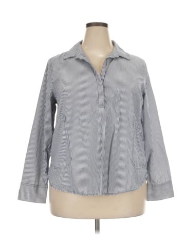 J.Crew 3/4 Sleeve Button-Down Shirt (view 1)