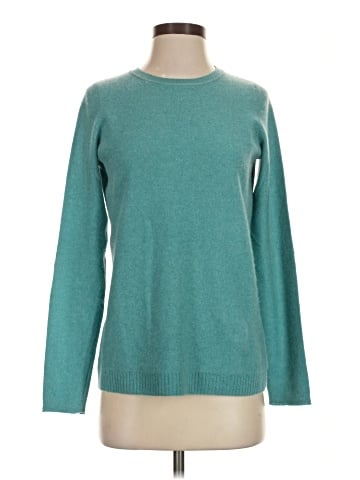 White + Warren Cashmere Pullover Sweater (view 1)