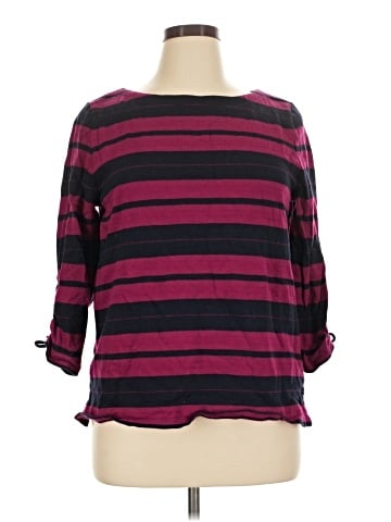 Talbots 3/4 Sleeve T-Shirt (view 1)