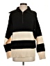 Sanctuary Color Block Black Pullover Sweater Size S - photo 1