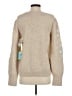 CeCe Stars Tan Pullover Sweater Size M - photo 2