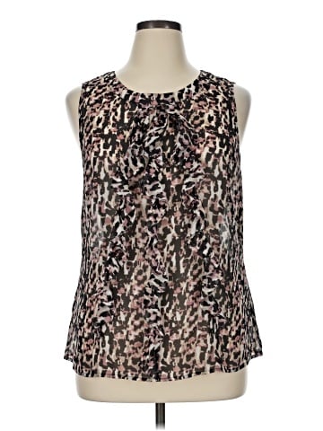 Ann Taylor Factory Sleeveless Blouse (view 1)