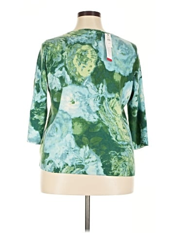 Talbots 3/4 Sleeve T-Shirt (view 2)