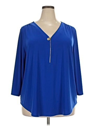 Anne Klein 3/4 Sleeve Top (view 1)