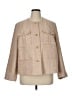 Lands' End 100% Polyester Tweed Ivory Jacket Size 1X - photo 1