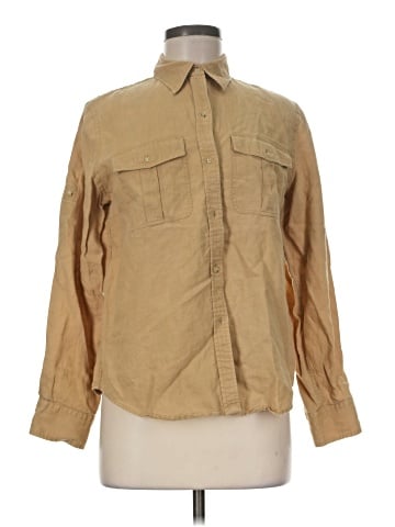 Lauren by Ralph Lauren Long Sleeve Button-Down Shirt (view 1)