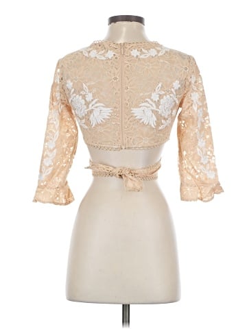 For Love & Lemons 3/4 Sleeve Blouse (view 2)