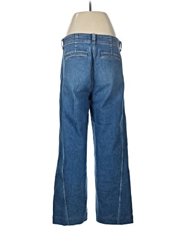 Madewell Tapered Denim Trousers in Calvert Wash (view 2)