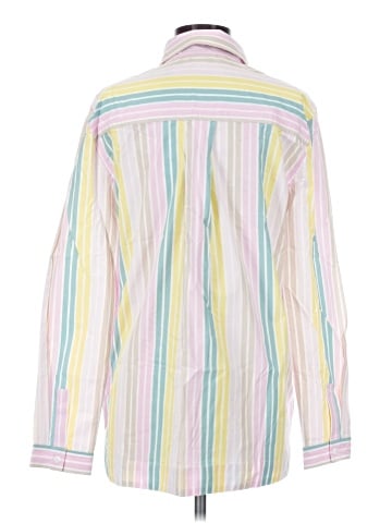 Ganni Long Sleeve Button-Down Shirt (view 2)