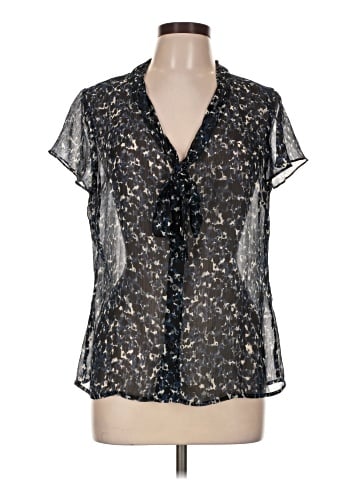 Dana Buchman Short Sleeve Blouse (view 1)