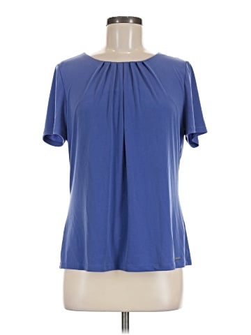 Calvin Klein Short Sleeve Blouse (view 1)