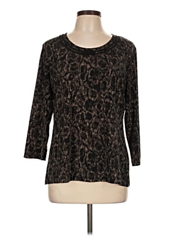 Croft & Barrow 3/4 Sleeve Top (view 1)