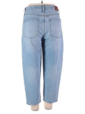Madewell Balloon Jeans in Hewes Wash (view 2)