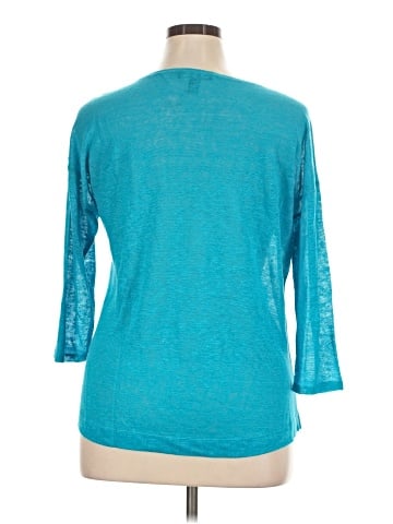 Lauren by Ralph Lauren 3/4 Sleeve T-Shirt (view 2)