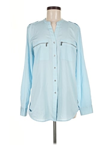 Calvin Klein Long Sleeve Blouse (view 1)