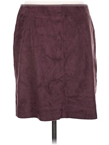 Cato Faux Leather Skirt (view 2)