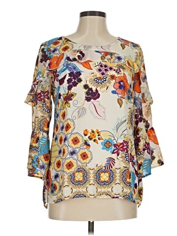 Sunny Leigh 3/4 Sleeve Blouse (view 1)