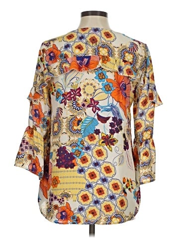 Sunny Leigh 3/4 Sleeve Blouse (view 2)