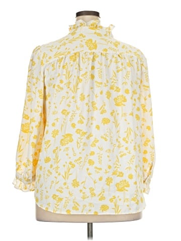 Ann Taylor 3/4 Sleeve Blouse (view 2)