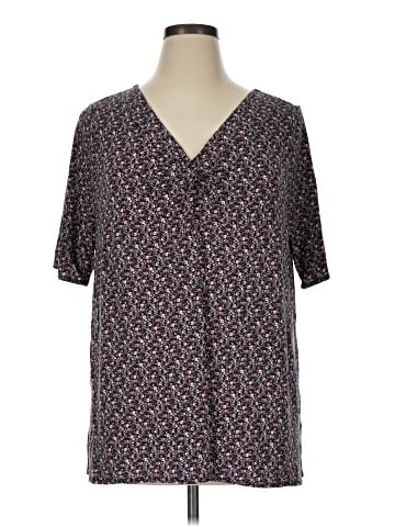 Lane Bryant Short Sleeve Henley (view 1)