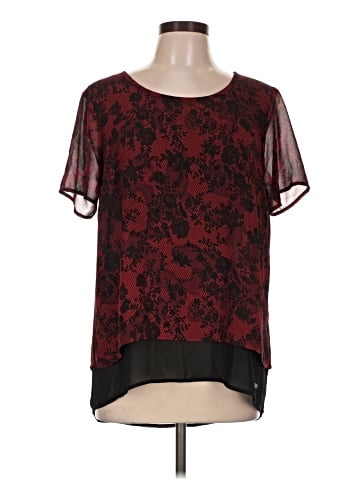MICHAEL Michael Kors Short Sleeve Blouse (view 1)
