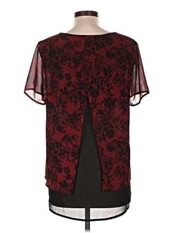 MICHAEL Michael Kors Short Sleeve Blouse (view 2)