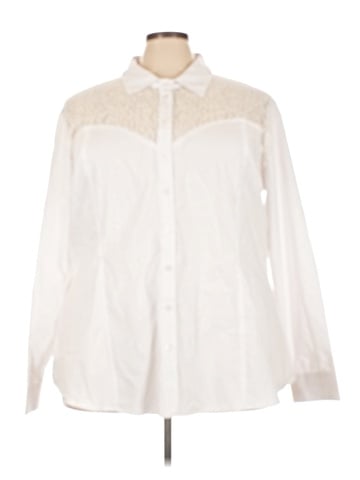 Ashley Stewart Long Sleeve Blouse (view 1)