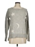 Ann Taylor Stars Silver Pullover Sweater Size M - photo 1
