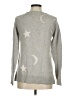 Ann Taylor Stars Silver Pullover Sweater Size M - photo 2