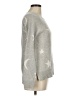 Ann Taylor Stars Silver Pullover Sweater Size M - photo 4