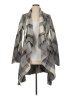 Dots Plaid Gray Cardigan Size XL - photo 1