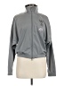 Adidas 100% Polyester Gray Track Jacket Size M - photo 1