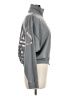 Adidas 100% Polyester Gray Track Jacket Size M - photo 4