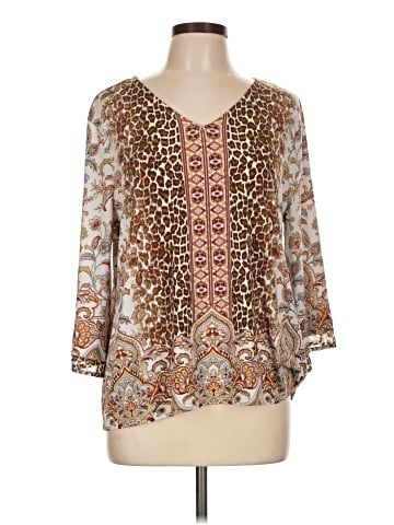 Chico's 3/4 Sleeve Blouse (view 1)