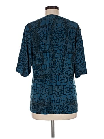 Dana Buchman Short Sleeve Blouse (view 2)